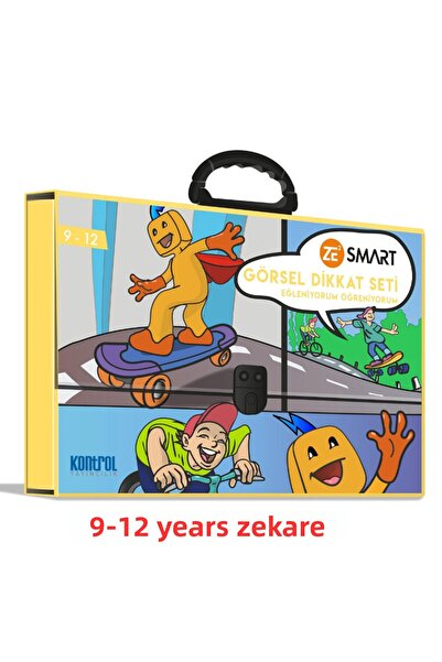 Kontrol Yayıncılık Control Publishing Zekare 9-12 Years Smart Visual Attentio...