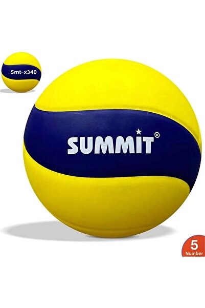 Summit Smt-X340 No 5 Training Volleyball Ball - Yellow