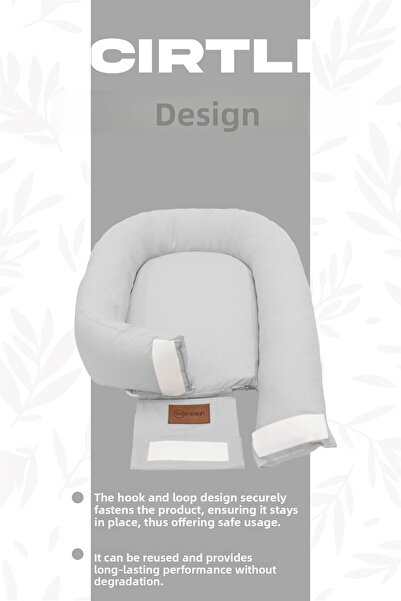 mordesign Babynest Orthopedic Baby Bed, Mother's Side Baby Bed, Ergonomic Design, Grand Series