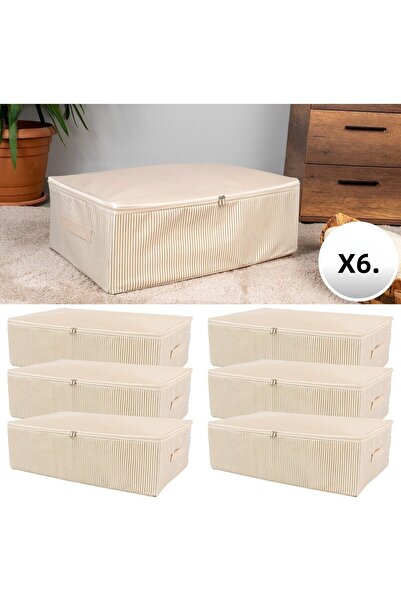 AYHANHOME 6 Pieces Large Size Under Base Suitcase Organizer - Storage and Organization Bag 60x40x20