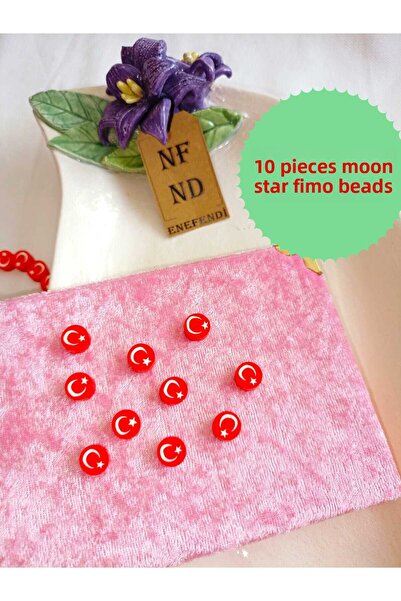 ENEFENDİ 10 bucăți AYYILDIZ FIMO BRACELET DE MĂRGELE COLIER BIJUTERIE CADOU