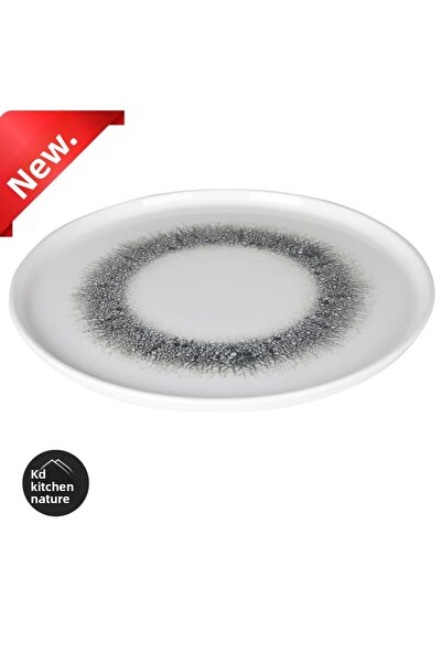 Kütahya Porselen Bone Nordic 30 سم - طبق مسطح لعرض الإفطار