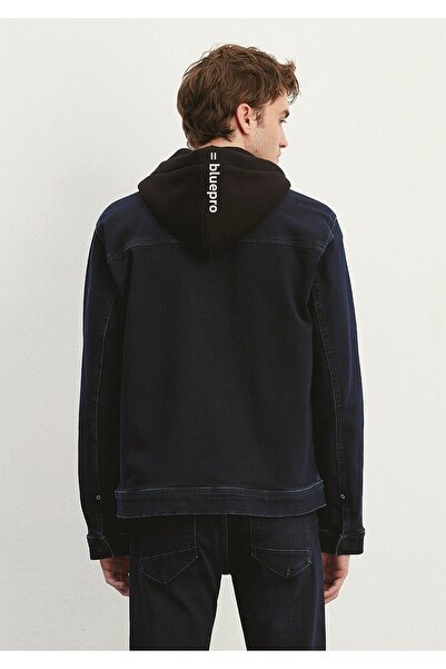 Mavi Τζιν μπουφάν Axel Navy Blue0110384-86617