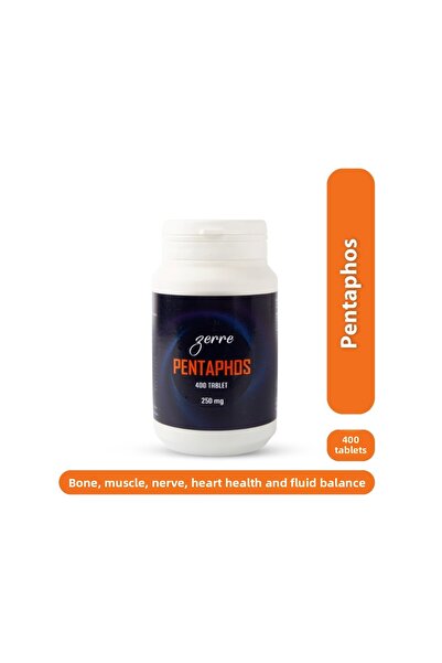 Avogadro Homeopati Schüssler Mineral Pentaphos 400 Tablets - Zerre Tissue Salt