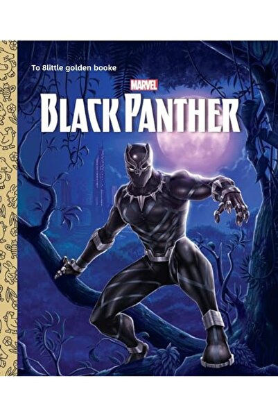 Random House USA Black Panther Little Golden Book Marvel Black Panther