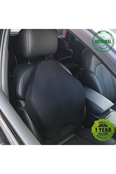 Viscomina Orthopedic Waist Cushion Back Cushion Auto Vehicle Cushion Chair Cushion (orthopedic Product) Black Color