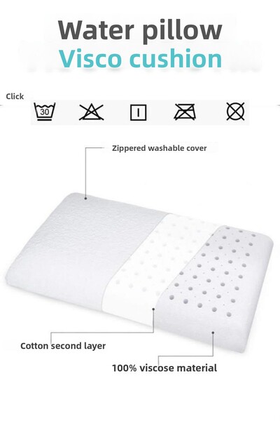 Viscomina Perna Visco Air Channel Perna Visco Air Perna Medie Moale 56x34x13 Cm