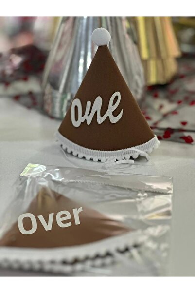 Laviyosa Ретро шапка за рожден ден на 1-годишно дете, шапка за рожден ден Кук...