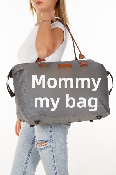 RUBBAG Mommy Bag Mother Baby Care Bag with Thermal Bottle