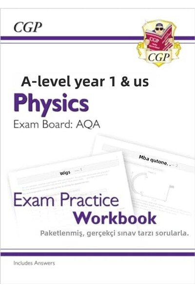 Coordination Group Publications Ltd CGP كتاب تدريبات امتحان الفيزياء Aqa للسن...