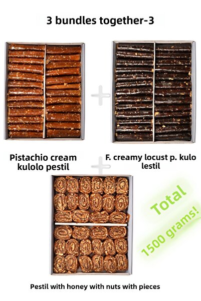 Bİrsalkım Pestİl & Köme حزمة المزايا المكونة من 3 قطع من Silverhouse لهذا الش...