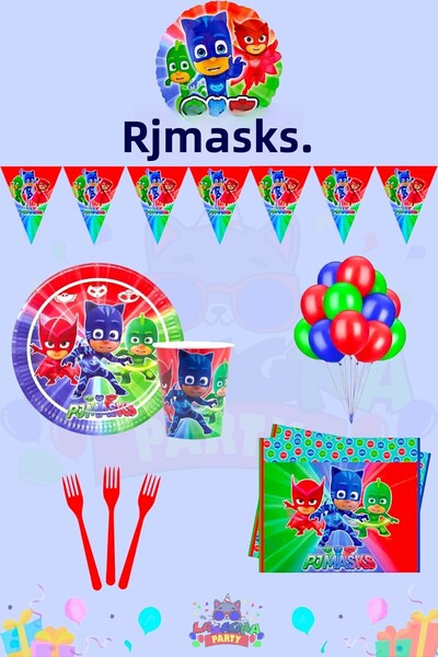 LASAGNA STORE Pijamaskeliler Set economic pentru petrecerea de aniversare pen...