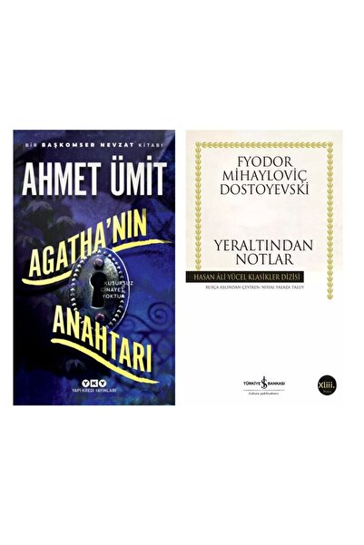 Yapı Kredi Yayınları Agatha’nın Anahtarı - Ahmet Ümit Yeraltından Notlar - Fy...