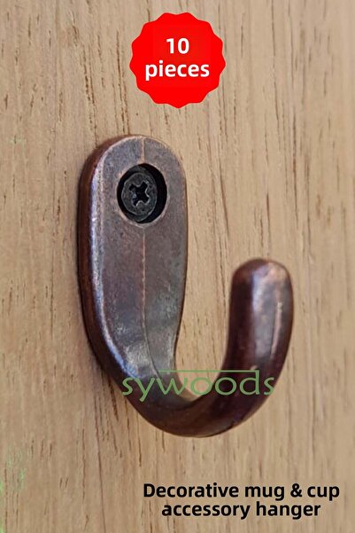 sywoods Big Cup Bijoux Umeraș Decorativ Oxid 10 Bucăți