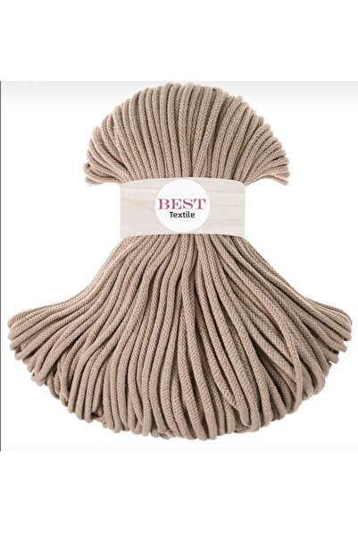 Best Tekstil حبل مكرامية بطول 10 أمتار - كايتاين، منسوج، سلة، طبق وحقيبة أرجوحة