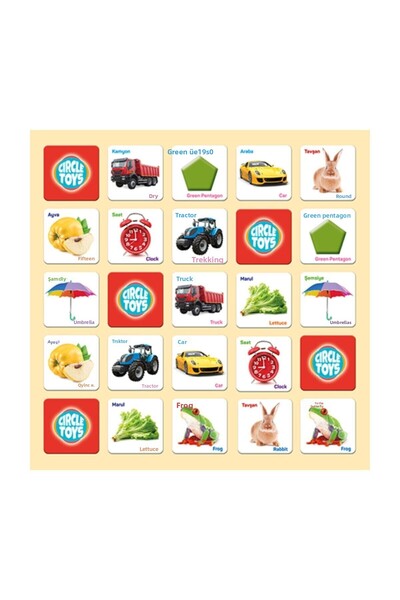 Circle Toys Match Up Matching Cards