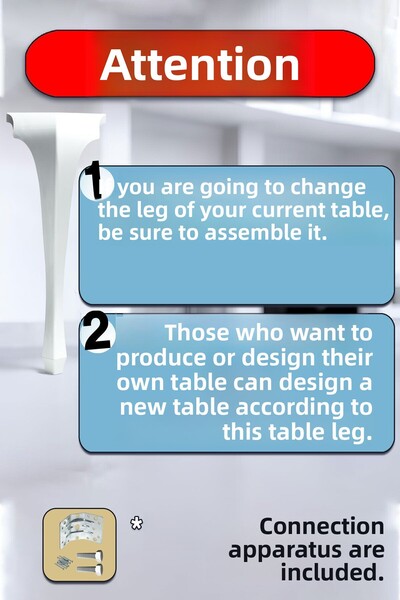 Badem10 Lukens Επιτραπέζιο Dresuar Πόδι 75 cm Πλαστικό Λευκό Πόδι Κουζίνας Τραπέζι Τραπεζαρίας Έπιπλα Πόδια Λευκό