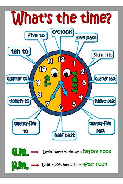 TELLGRAF REKLAM HİZMETLERİ سبورة انجليزية للمدارس (25x35 سم)