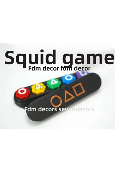FDM DEKOR Squid Game 5 Stone Game Boxed.-A Gift with Every Product