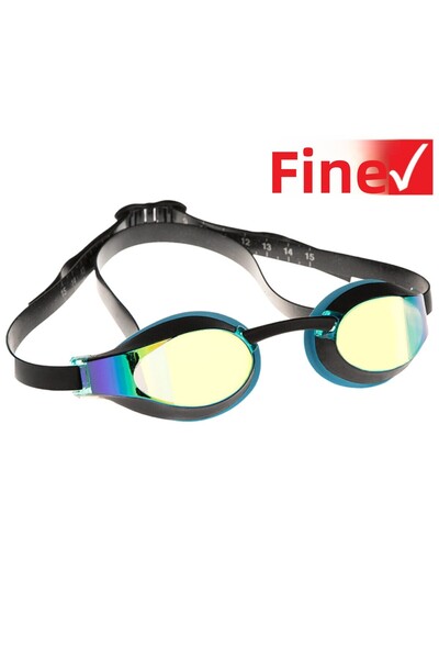 Mad Wave نظارات السباق X-look باللون الأزرق العاكس