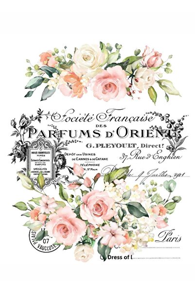 MyHobby ورق نقل مائي مقاس 25x35 سم LNT-149