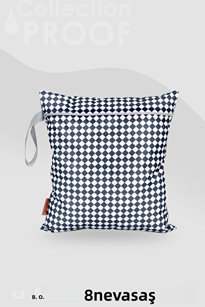 HAMUR Baby Proof Damadenim Clothing Bag - Wet Dry Clothes, Liquid Proof and Dirty Clean Laundry Bag