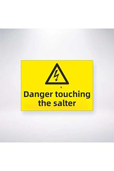 Reysa Tasarım Danger Don'T Touch Switch Sticker 20X28 cm