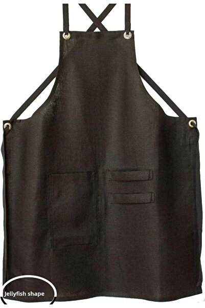 medusaforma Cross Strap Kitchen Apron Master Chef Cafe Restaurant Chef Waiter...
