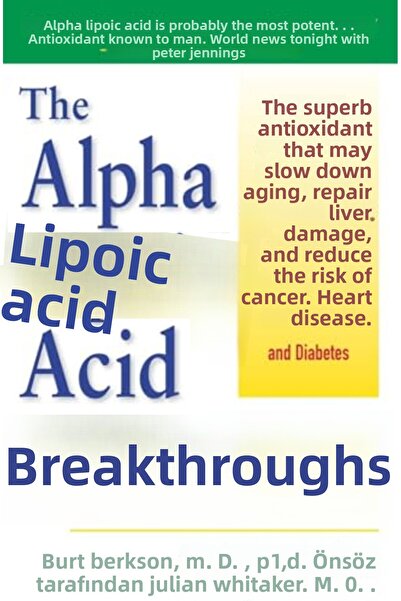 Penguin Random House حمض ألفا ليبويك: مضاد الأكسدة الرائع الذي قد يبطئ الشيخو...