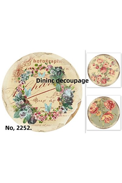 LİNEART ورق ديكوباج نحاسي Lineart رقم: L2252 - 29x42 سم