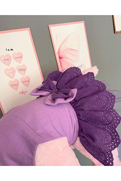 MIA WARDROBE زي كلب توتو وردي نيون