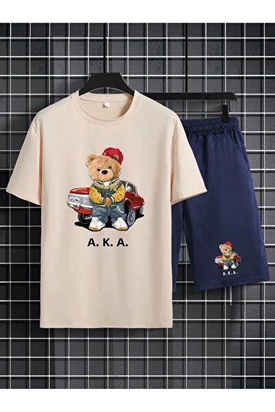 DAXİS Sportwear Company Seturi cu imprimeu pentru bărbați - tricou și pantalo...