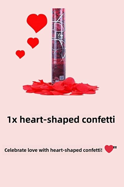 Baloncu Dede Heart Balloon I Love You Foil Balloon Heart Candle Confetti Dusty Rose Meet Valentine's Day