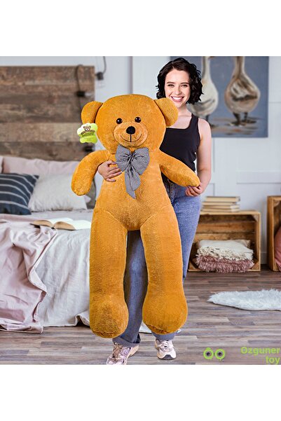 Özgüner Oyuncak 140 Cm Big Teddy Bear with Bow Tie (100% Domestic)