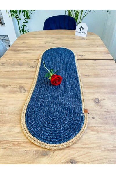 JÜTEX HOME Γιούτα, Ψάθινο, Διακοσμητικό Τραπεζομάντιλο, Μαντίλι 35x100 εκ., Α...