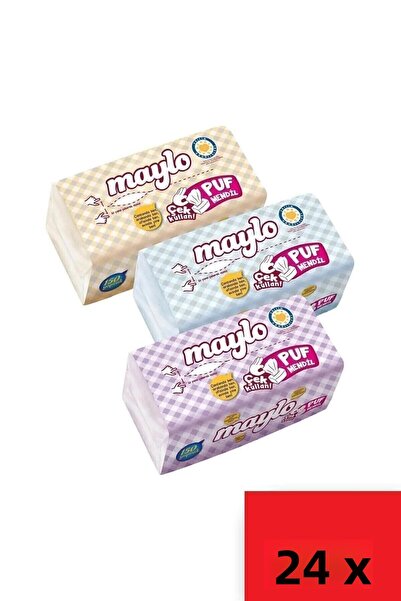 Maylo Puff Wipes 24 X 100 Pcs