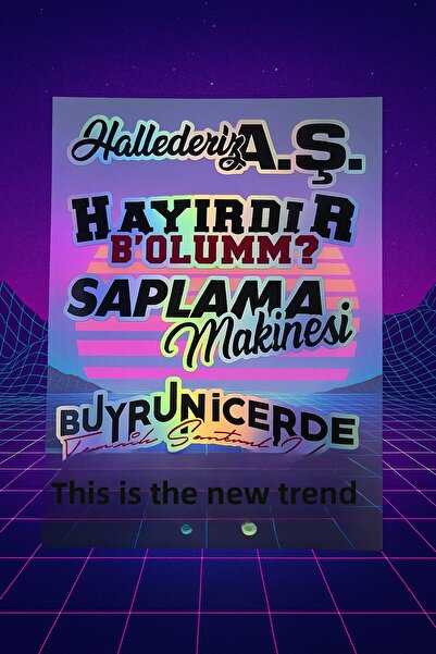 cakaybu Autocolant cu hologramă pentru mașină Autocolant pentru luneta din spate