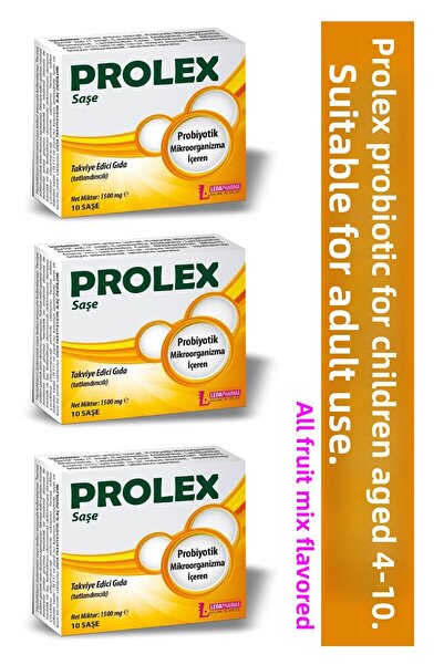 ledafarma Ledapharma Prolex - 10 هيكل بروبيوتيك، 3 صناديق