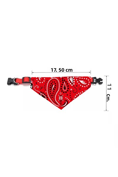 TİNEKE Pet Dog Collar Collar Bib Scarf No 420 Blue Large Size