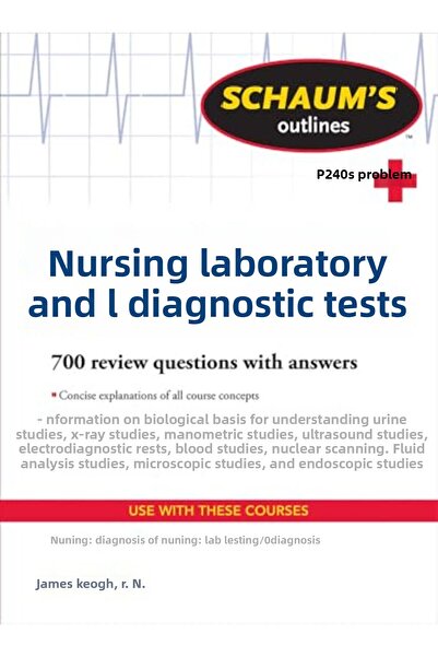Mcgraw-Hill مخطط شوم للاختبارات المعملية والتشخيصية في التمريض