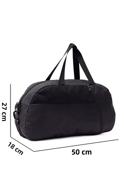 KAFF Τσάντα Duffel Travel μεσαίου μεγέθους με ρυθμιζόμενο λουράκι και τσέπη