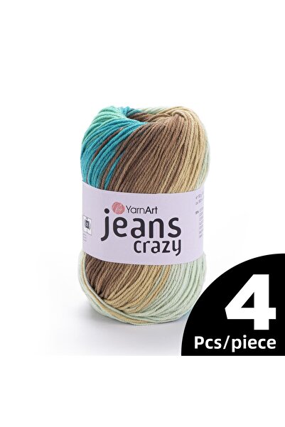 Yarnart Ebrüllü Jeans 8216 Model - Set of 4