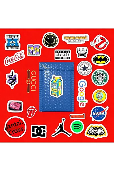 Major Selection Pachet de autocolante de marcă cu logo - Bullet Journal Noteb...