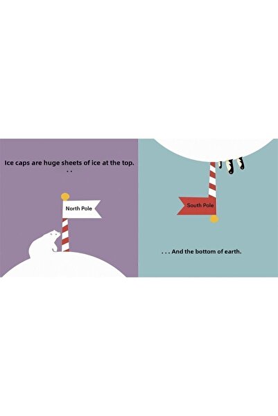 Kolektif Kitap Eco Baby: Ice Caps| 0-3 Years Old Children's Illustrated English Book