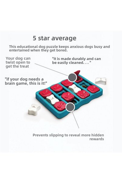 Generic Brand Outward Hound X Nina Ottosson Dog Smart Interactive Treat Puzzle Dog Toy
