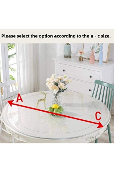 vexillum 1,6 mm |   Protector transparent pentru masa si fata de masa din PVC |   Pad de birou |   Față de masă rotundă din acetat