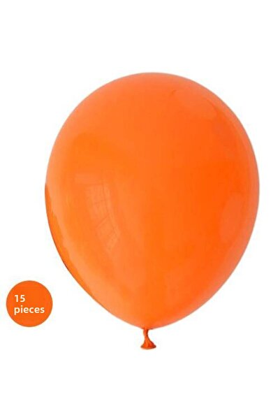 Parti Dükkanım 15 Orange Balloons