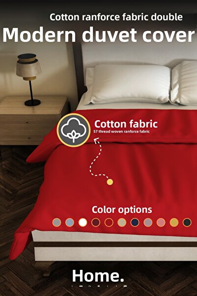 Eve Tekstil Cotton Modern Duvet Cover Quilt Cover 220X240 cm Antiallergic Personality