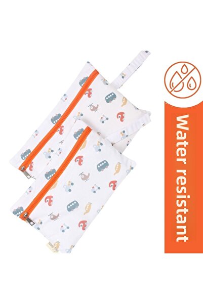 Mama Yoyo Baby&Kids Clean & Wet/Dirty 2-Piece Bag Set Beepsy (Cars)