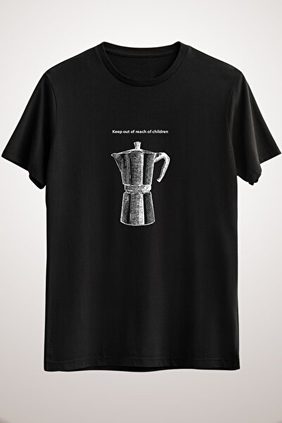 GreenMint حذاء أسود فاخر للجنسين لعشاق القهوة والكريبوتي شيرت كلاسيكي